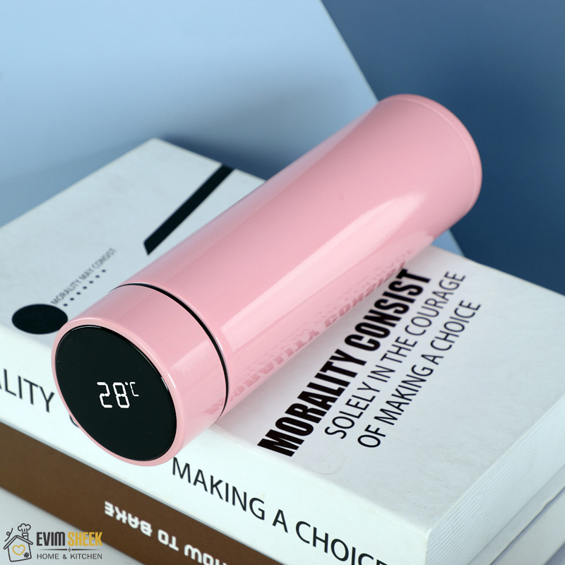 فلاسک هوشمند دماسنج دار Unique