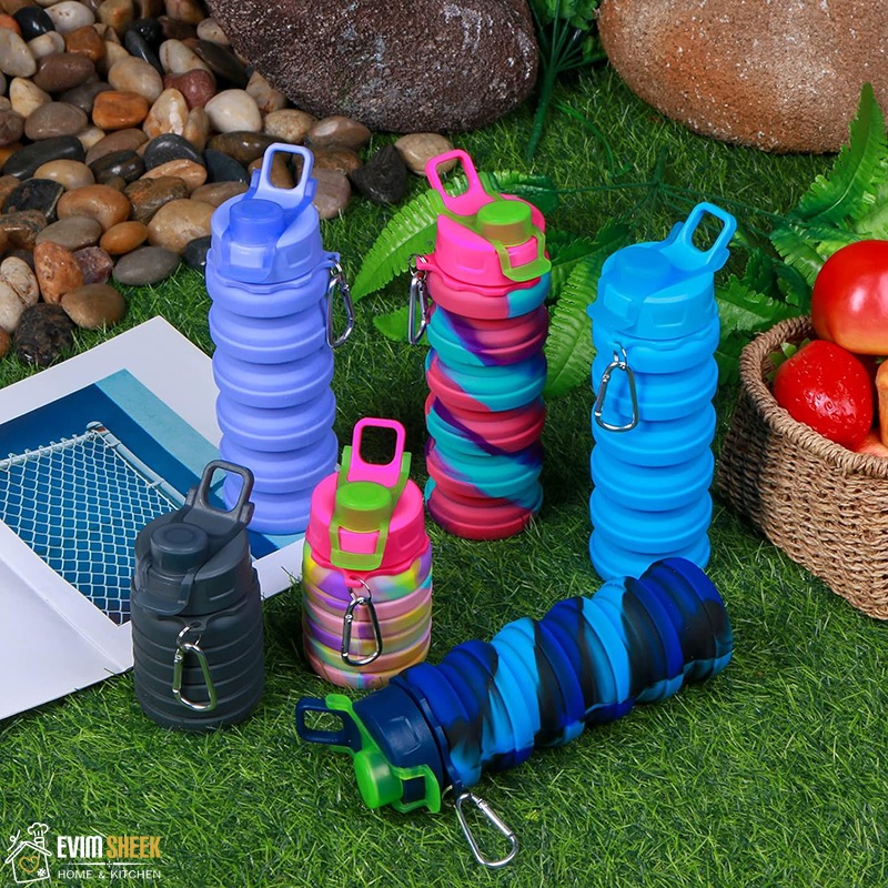 قمقمه سیلیکونی تاشو