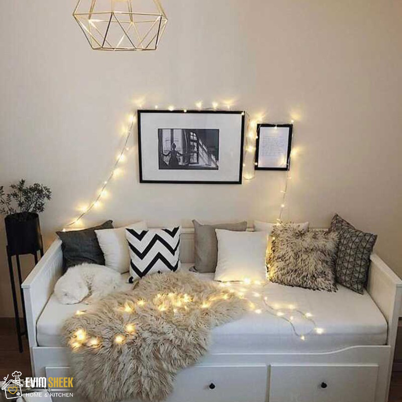 ریسه 10 متری ال ای دی LED خورشیدی