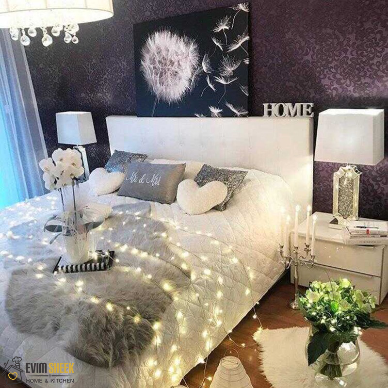 ریسه 10 متری ال ای دی LED خورشیدی