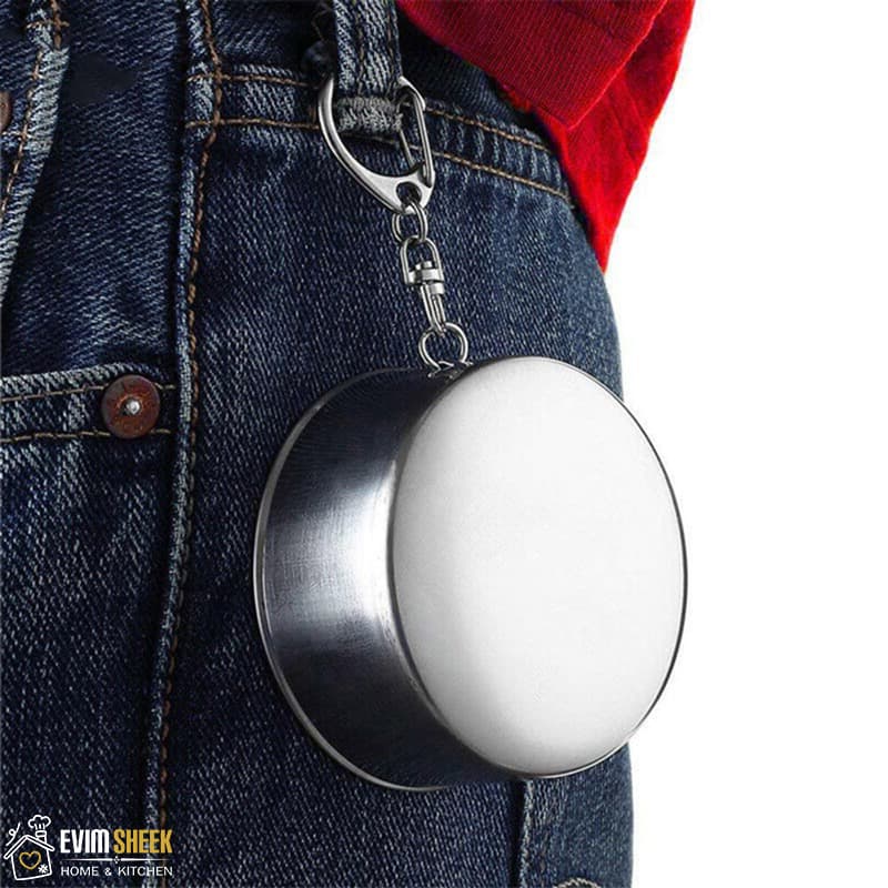 لیوان تاشو استیل