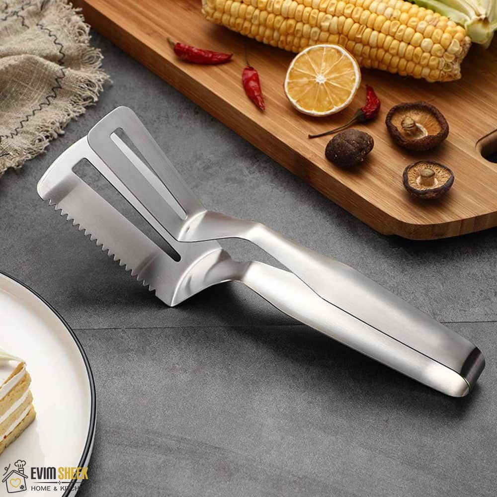 انبر سرخ کن و روغن گیر