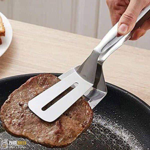 انبر سرخ کن و روغن گیر