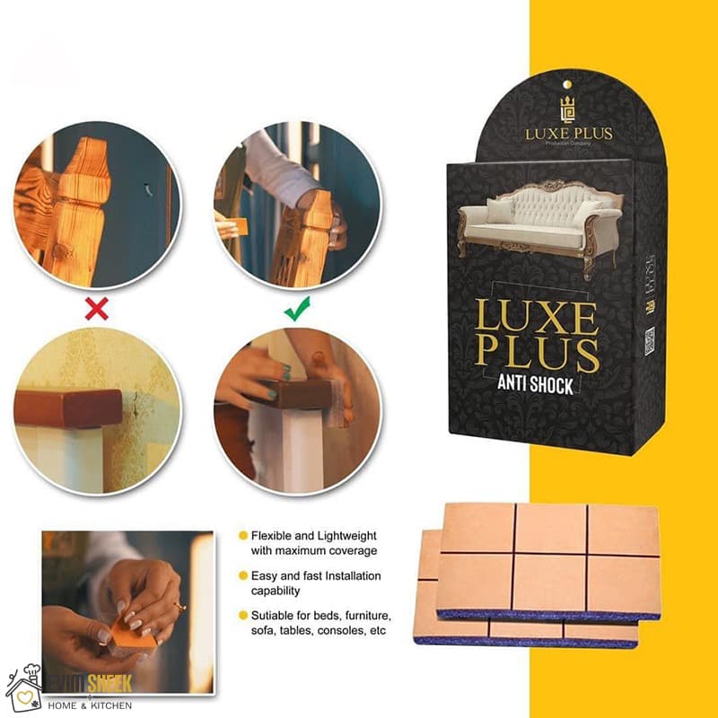 ضربه گیر مبلمان و اثاثیه بسته 12 عددی لوکس پلاس