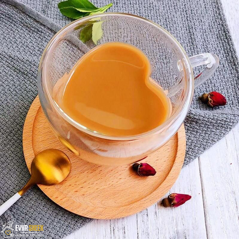 لیوان دوجداره قلبی