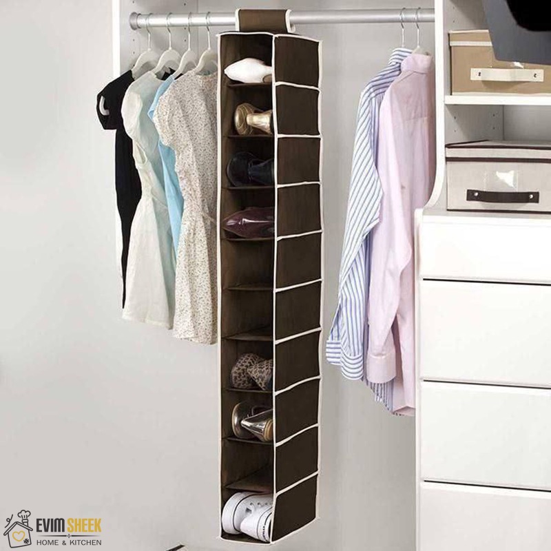 آویز کفش 8 طبقه