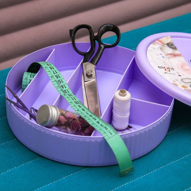 باکس خیاطی طرح دکمه