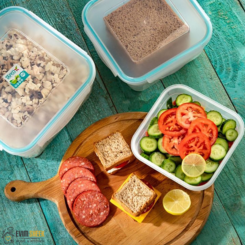 ظرف فریزری 3سایز مربع تاپکو