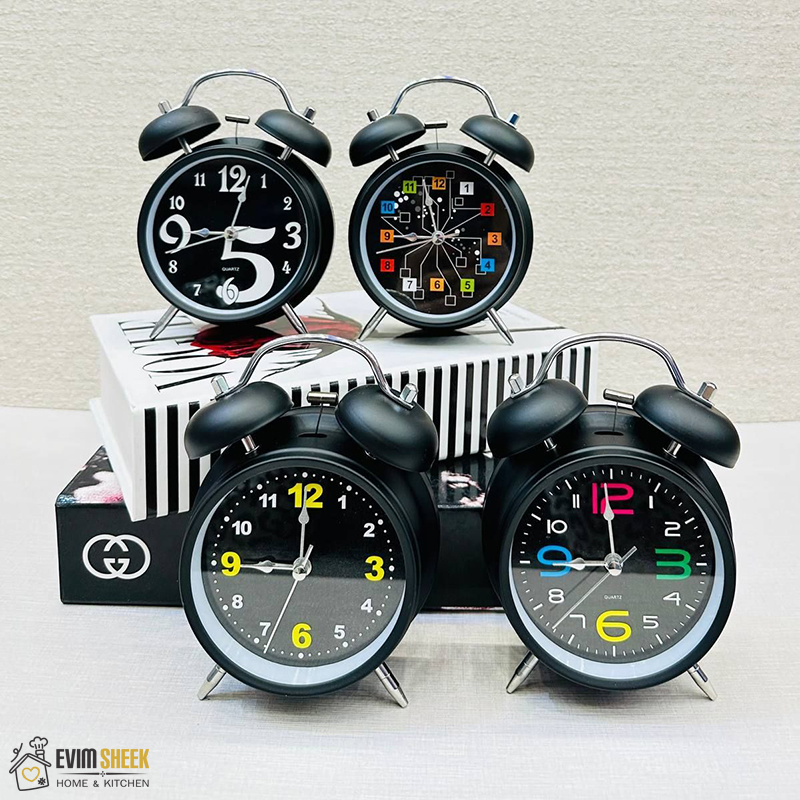 ساعت رومیزی زنگ دار طرح کلاسیک