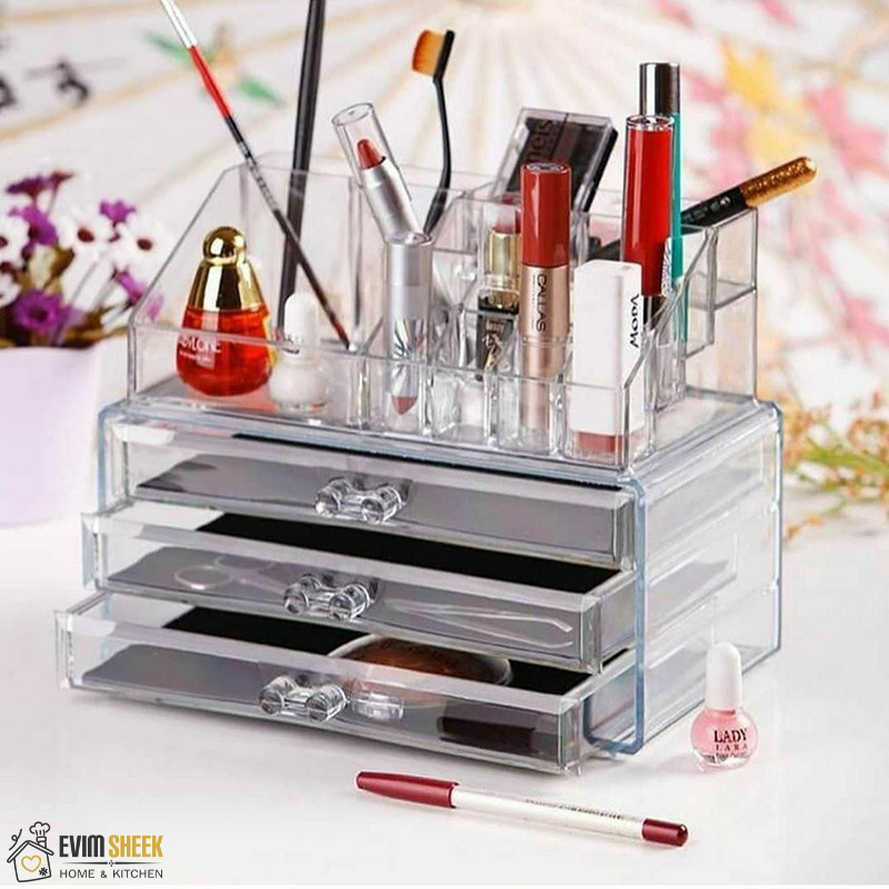 استند لوازم آرایش 3 کشو