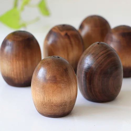 نمکدان چوب گردو