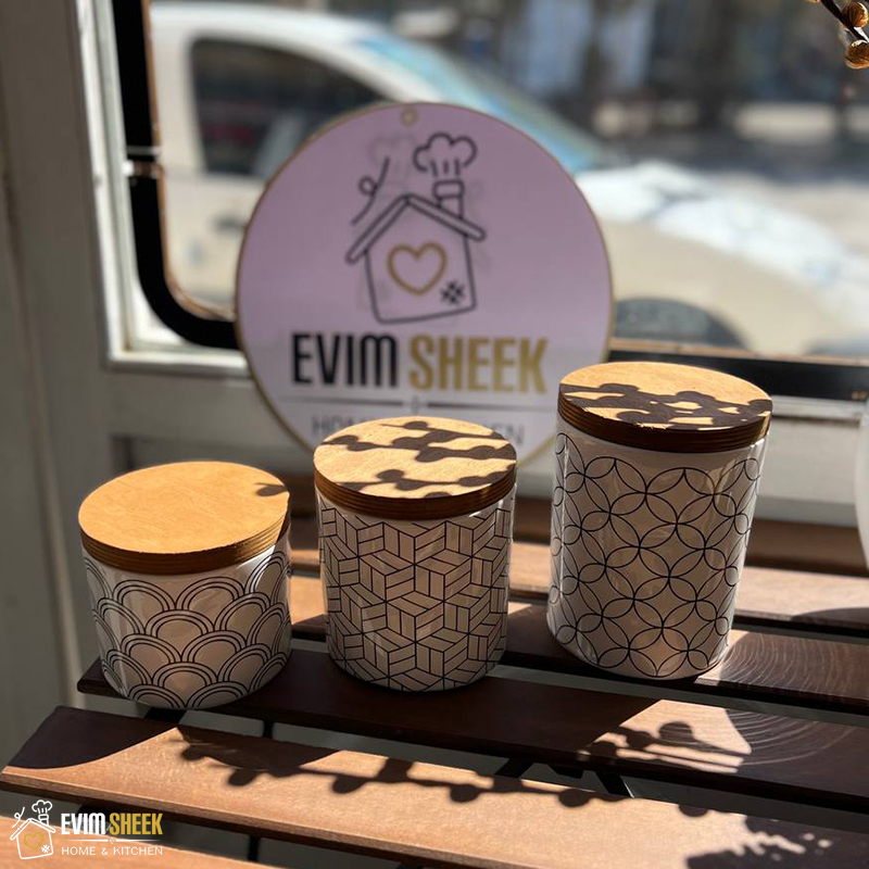 پاسماوری سرامیک درب چوب