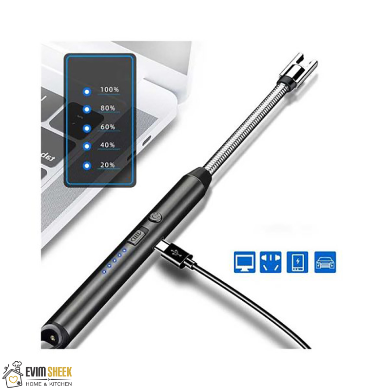 فندک الکتریکی شارژی اصل بدون نیاز به زدن گاز