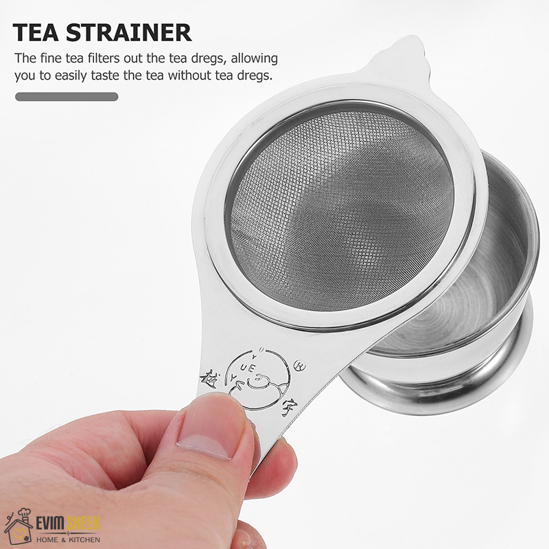 صافی چای استیل پایه دار