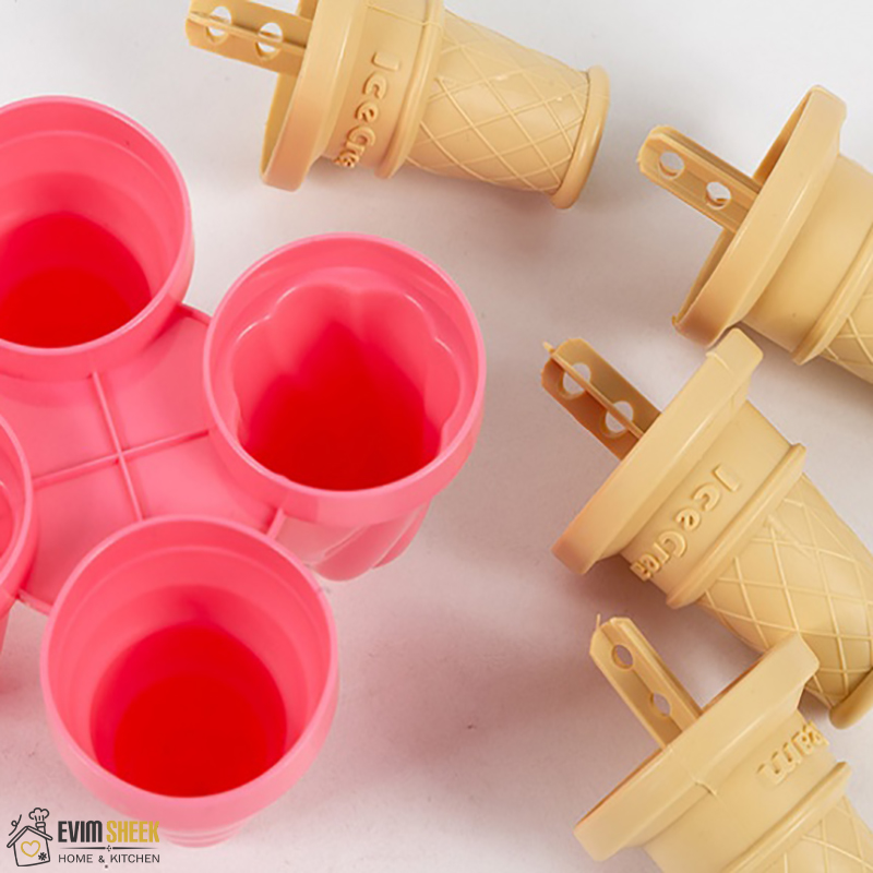 قالب بستنی طرح بستنی قیفی