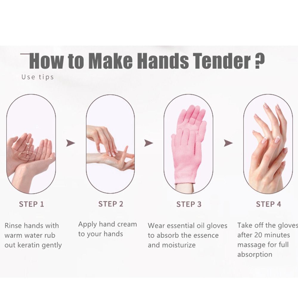 دستکش سیلیکونی مرطوب کننده دست