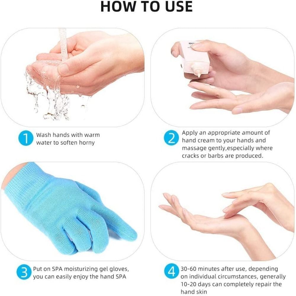 دستکش سیلیکونی مرطوب کننده دست