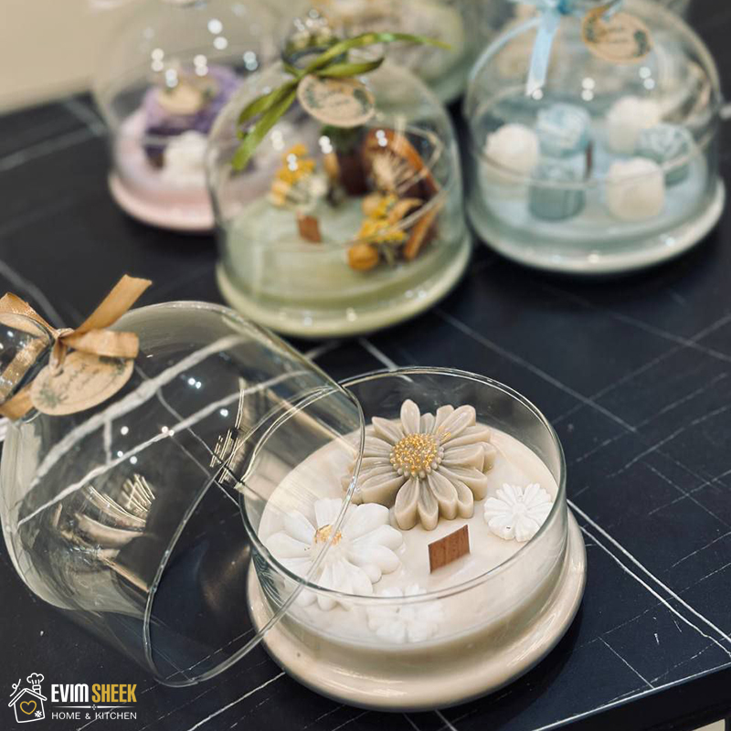 شمع معطر شیشه ای