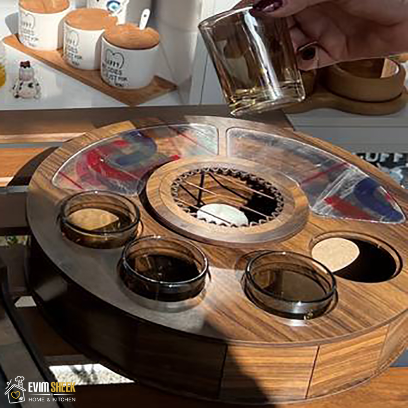 تیبگ وارمردار دایره همراه با 4 عدد شات