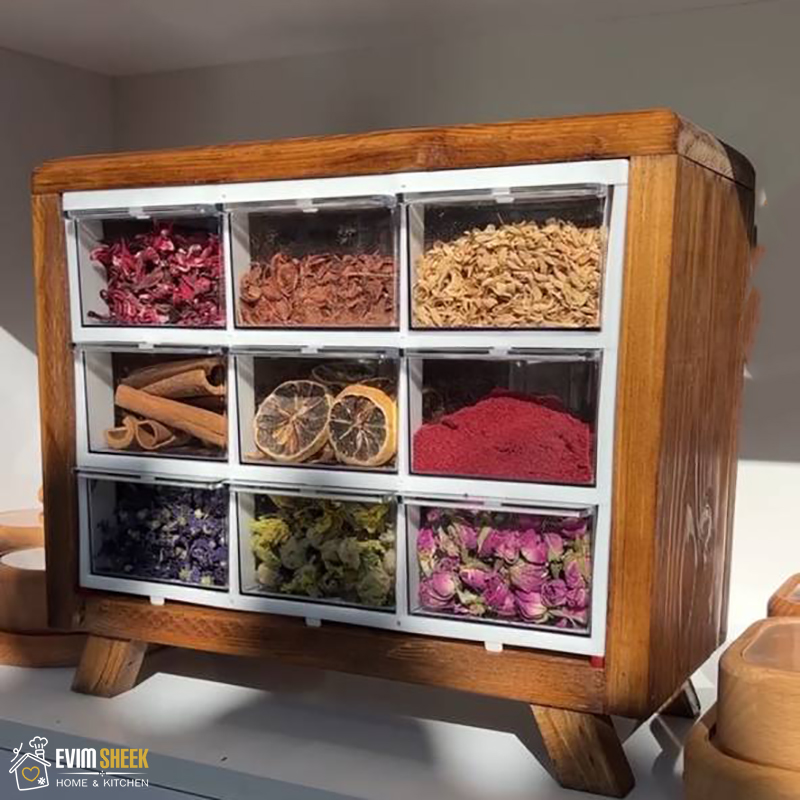 باکس ادویه 9 خانه