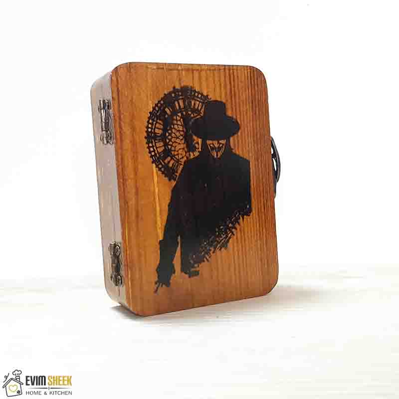 جعبه پاسور چوبی