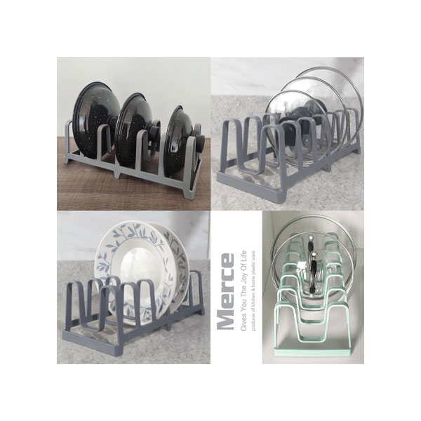 استند درب قابلمه و بشقاب