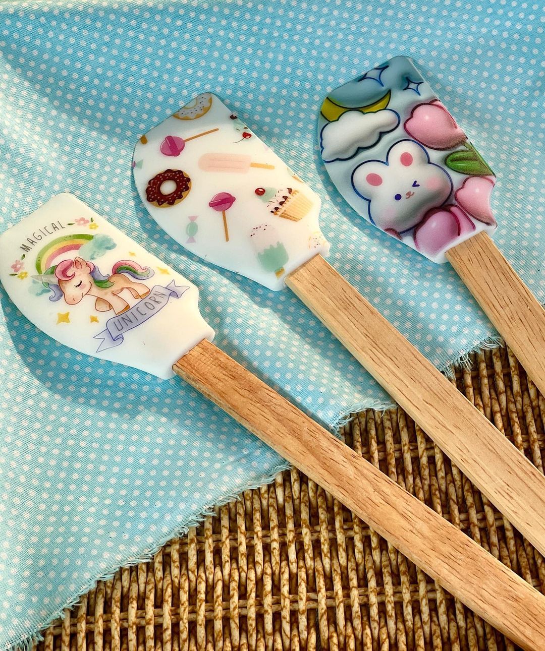 لیسک دسته چوبی مدل سیلیکونی