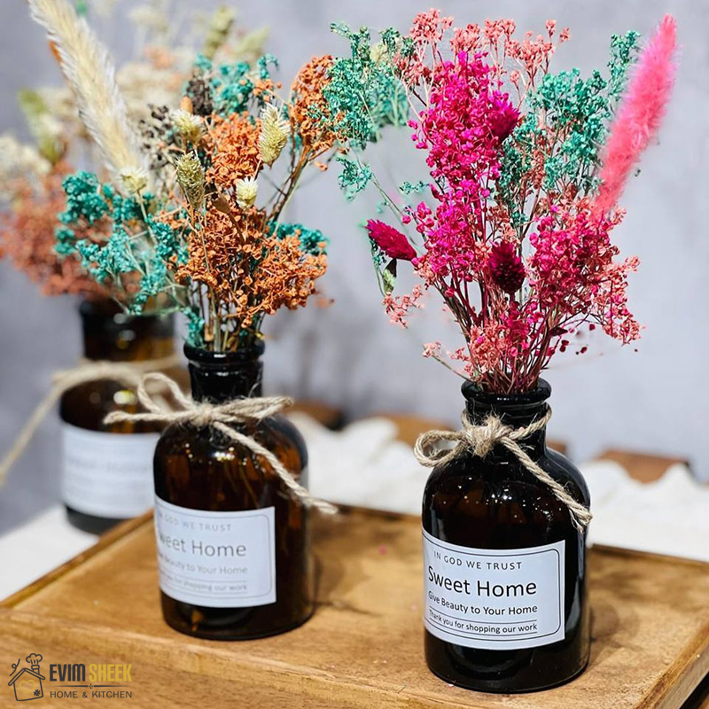 گل و گلدان روستیک مدل جعبه دار