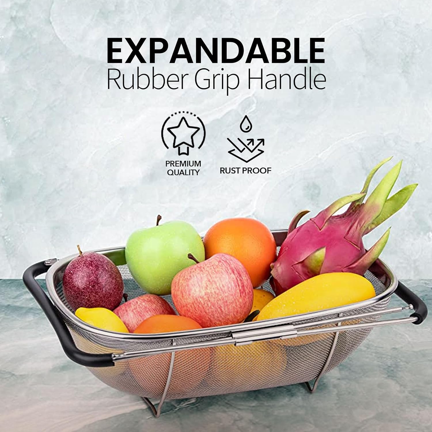 آبکش استیل مدل کشویی