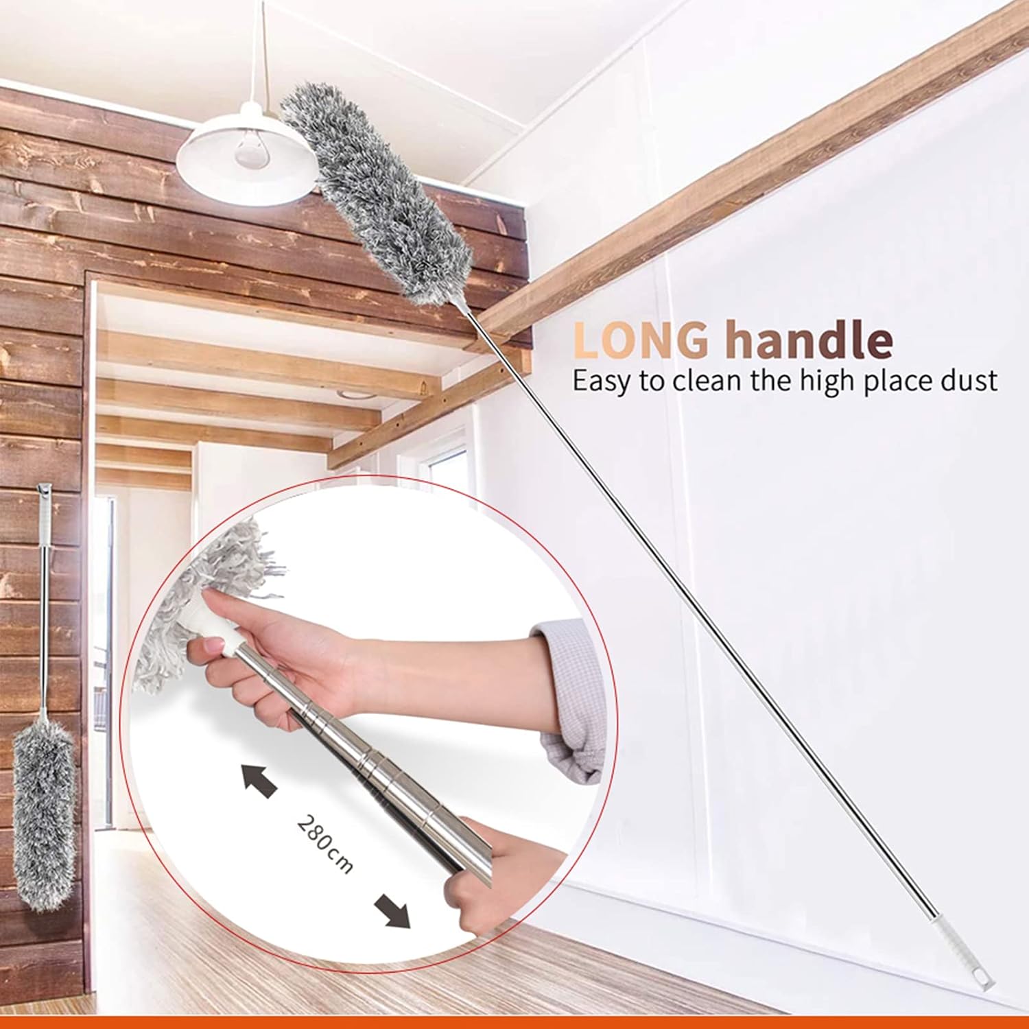 گردگیر کشویی  مدل 2.5 متری