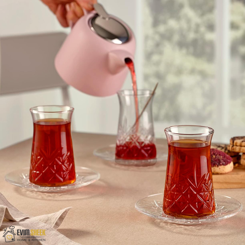 استکان تراش دار مدل پاشاباغچه ترکیه