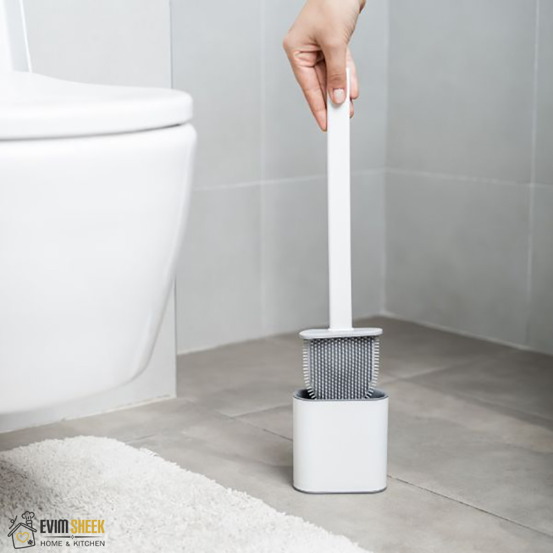 فرچه توالت شور سیلیکونی رنگی