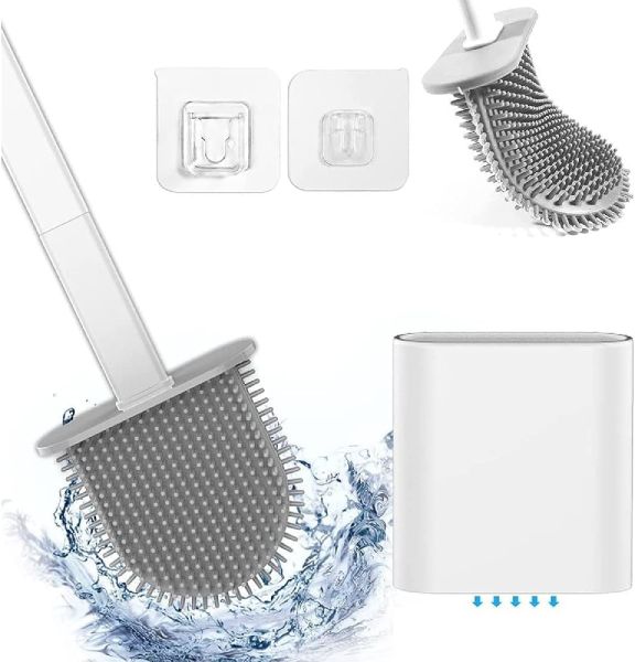 فرچه توالت شور سیلیکونی رنگی