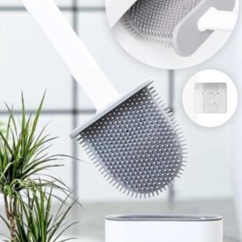 فرچه توالت شور سیلیکونی رنگی