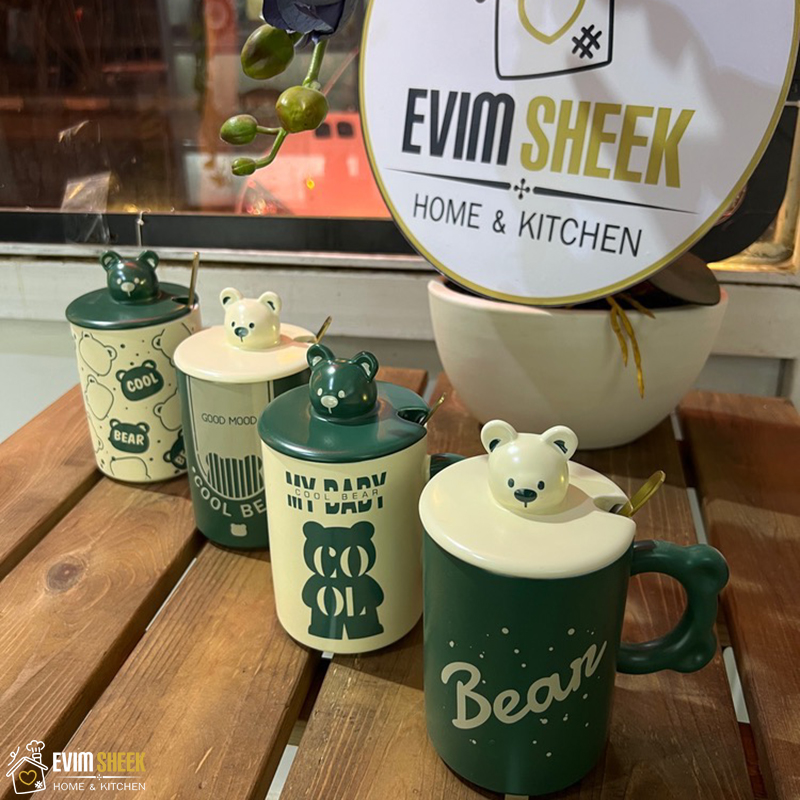 ماگ مدل خرس سبز