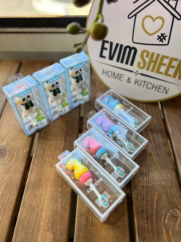 مسواک کودک کوتاه فانتزی