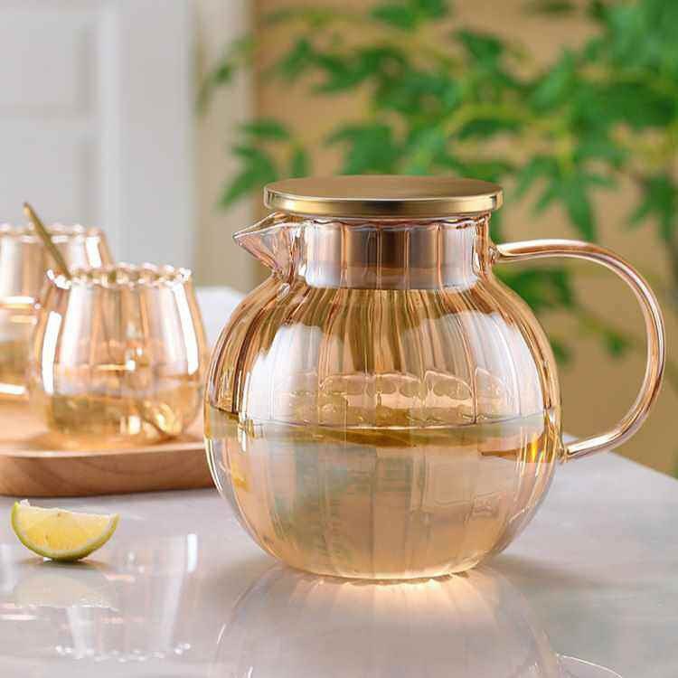 قوری پیرکس شعله مستقیم مدل شامپاینی