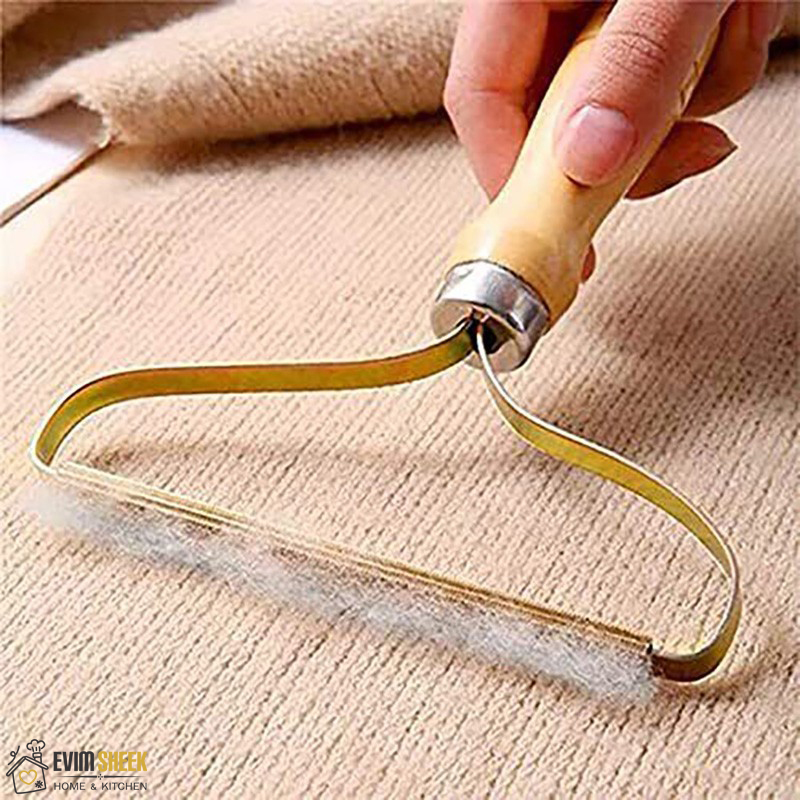 پرزگیر دسته چوبی