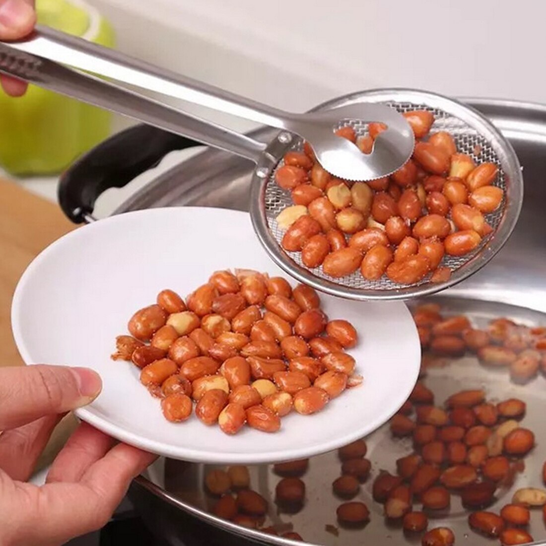 انبر روغن گیر استیل