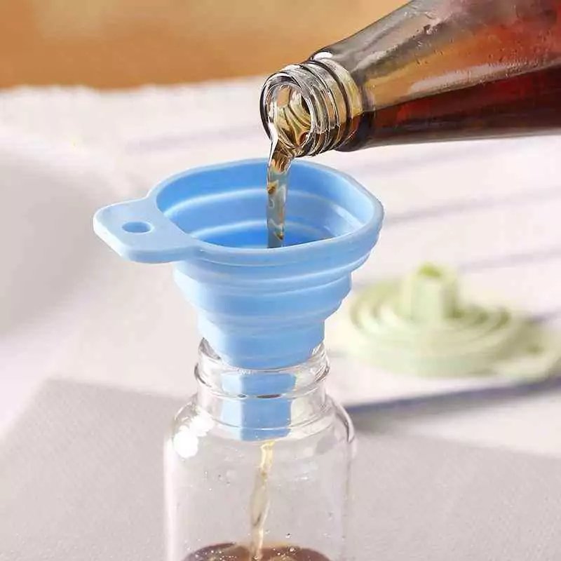 قیف سیلیکونی تاشو