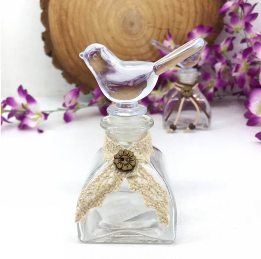 جا زعفرانی کوچک طرح بلبل