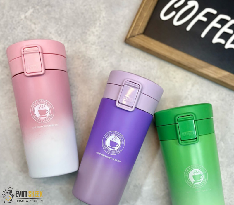 تراول ماگ پاستیلی درب قفلی مدل استارباکس