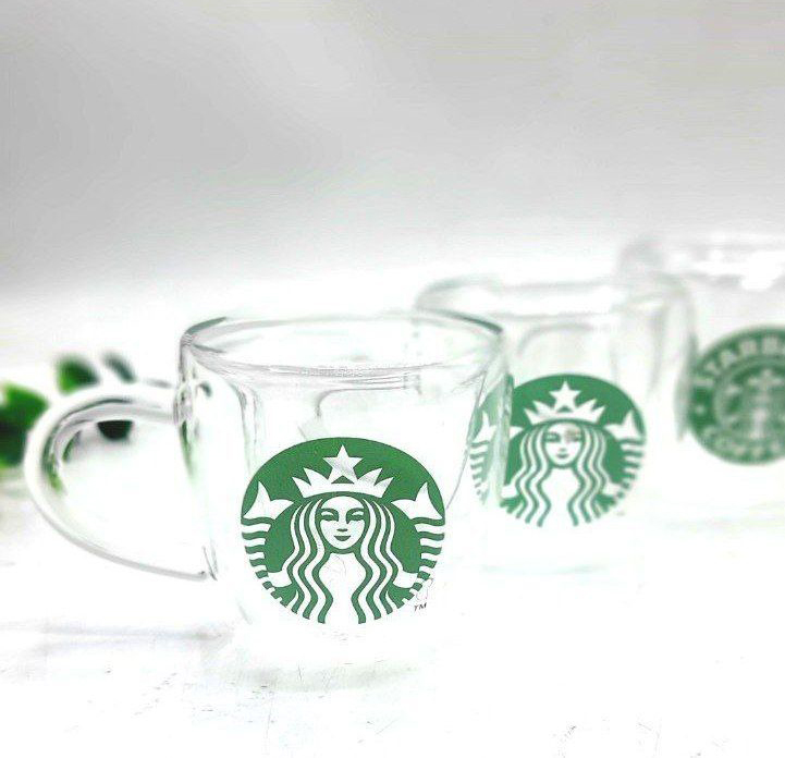 لیوان دو جداره مدل استارباکس