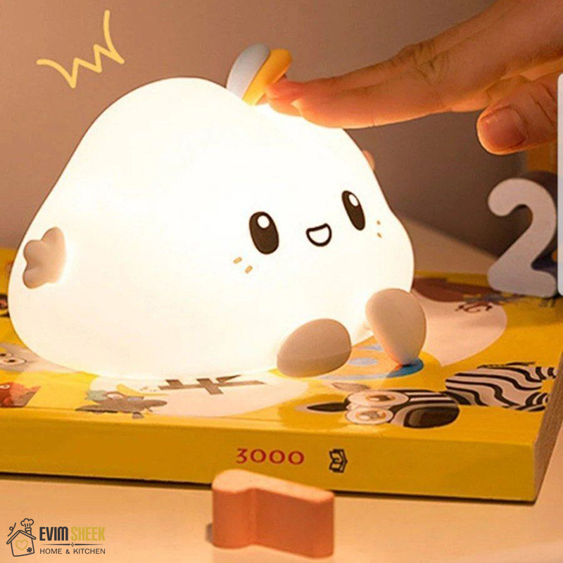 چراغ خواب اتاق کودک مدل ابر