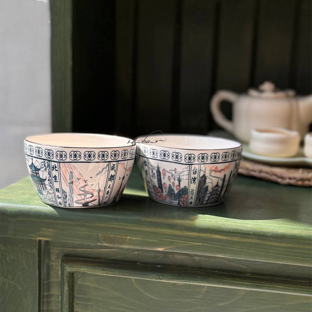 کاسه طرح ژاپنی