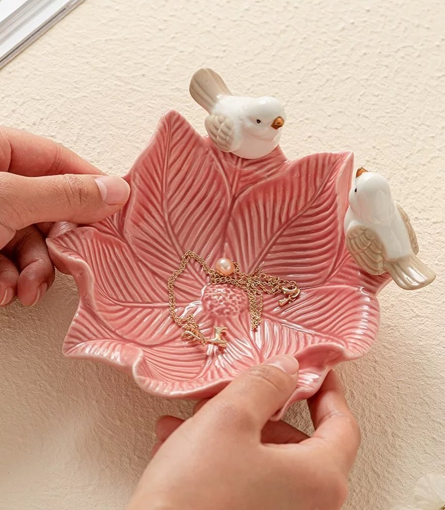 ظرف تنقلات-جاجواهری سرامیکی کبوتر