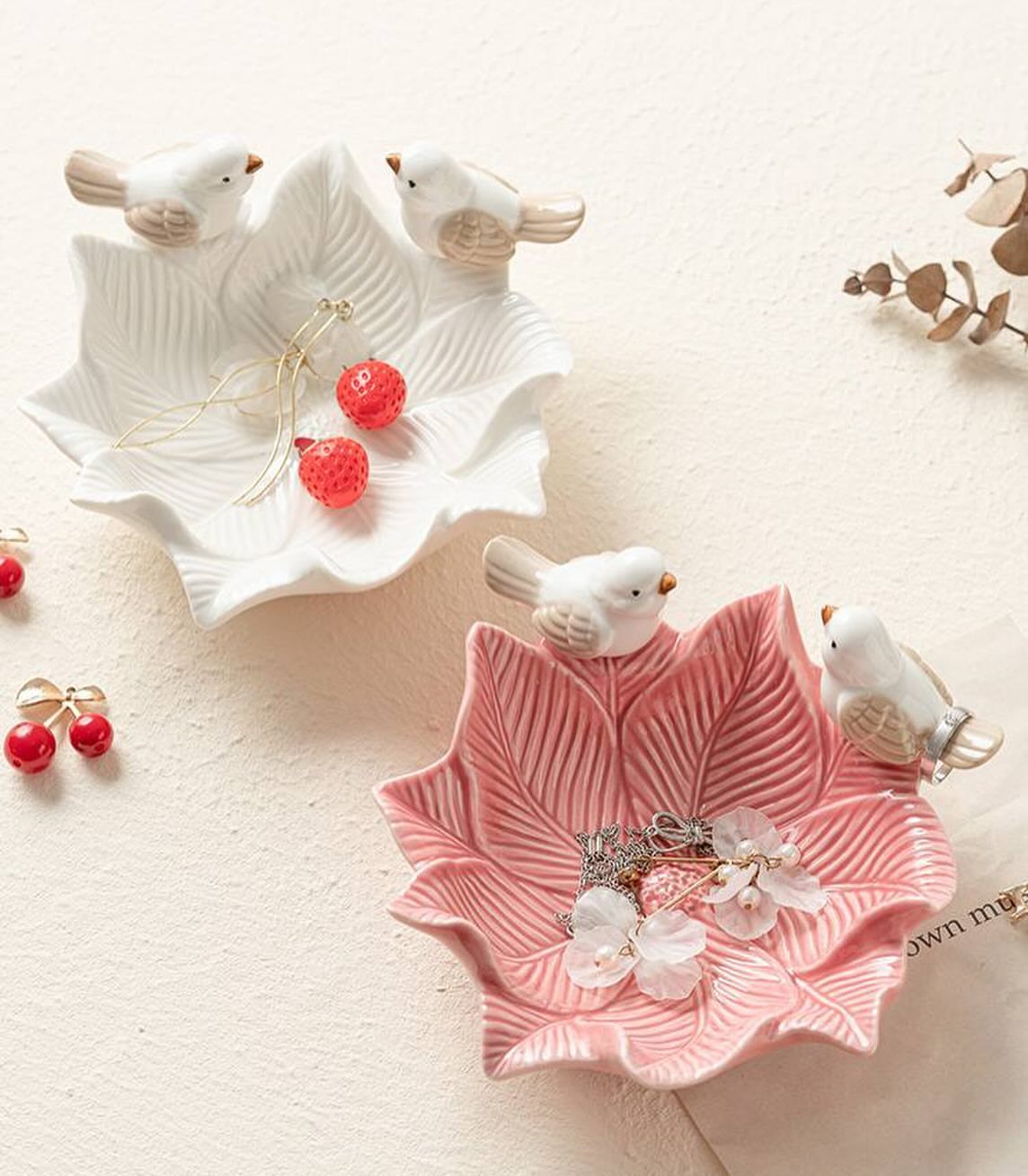 ظرف تنقلات-جاجواهری سرامیکی کبوتر