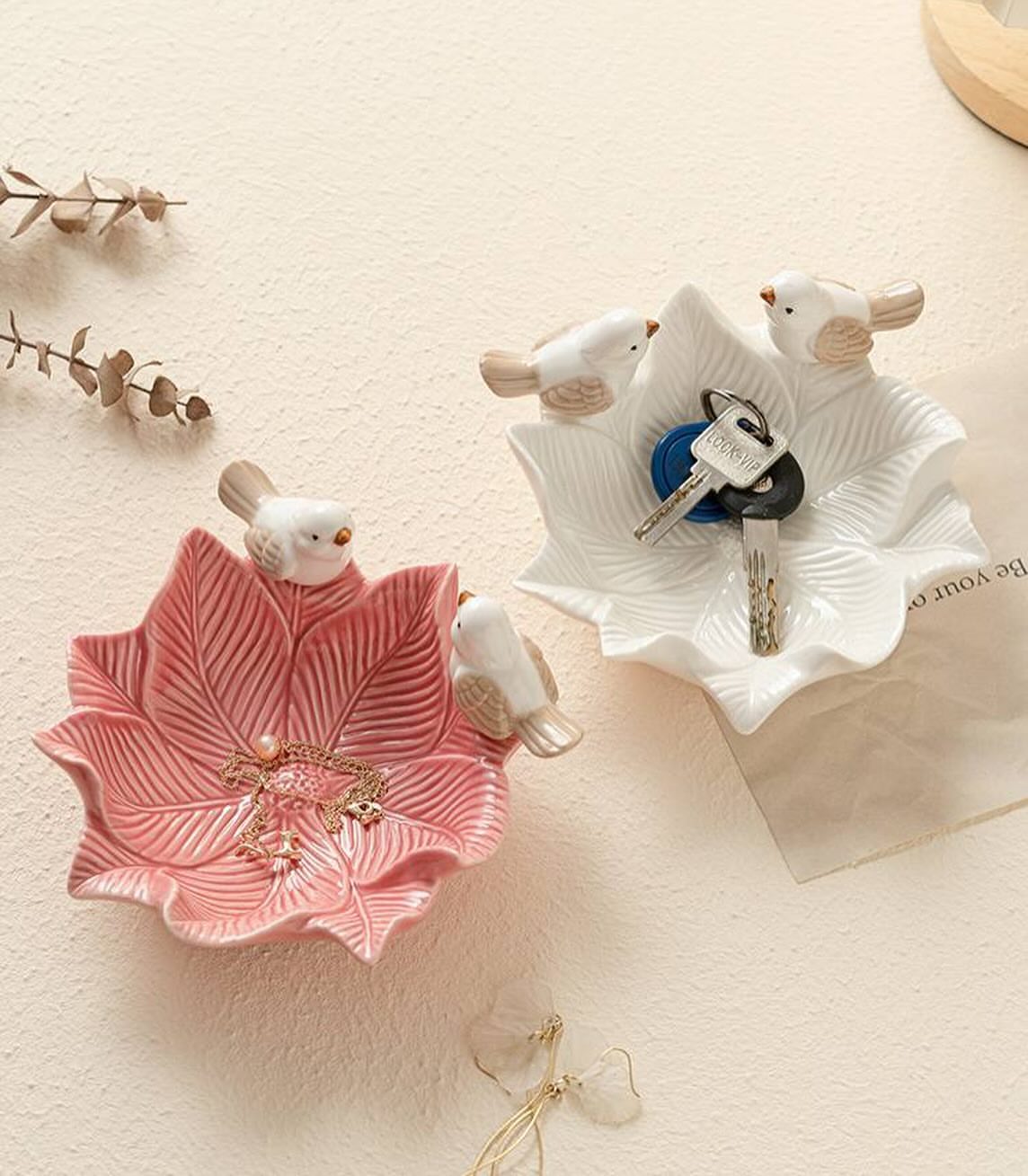 ظرف تنقلات-جاجواهری سرامیکی کبوتر