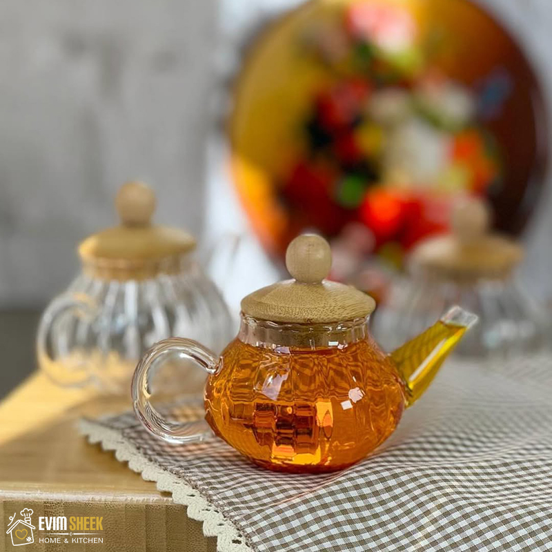 قوری زعفران شعله مستقیم