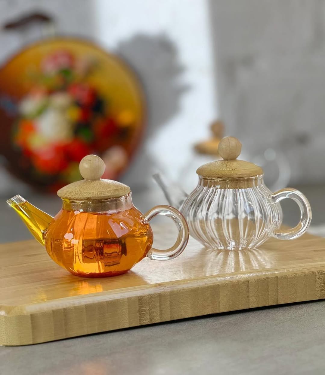 قوری زعفران شعله مستقیم